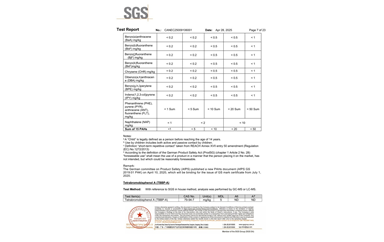 環(huán)保測試報告 ROHS+鹵素 CANEC25009106001